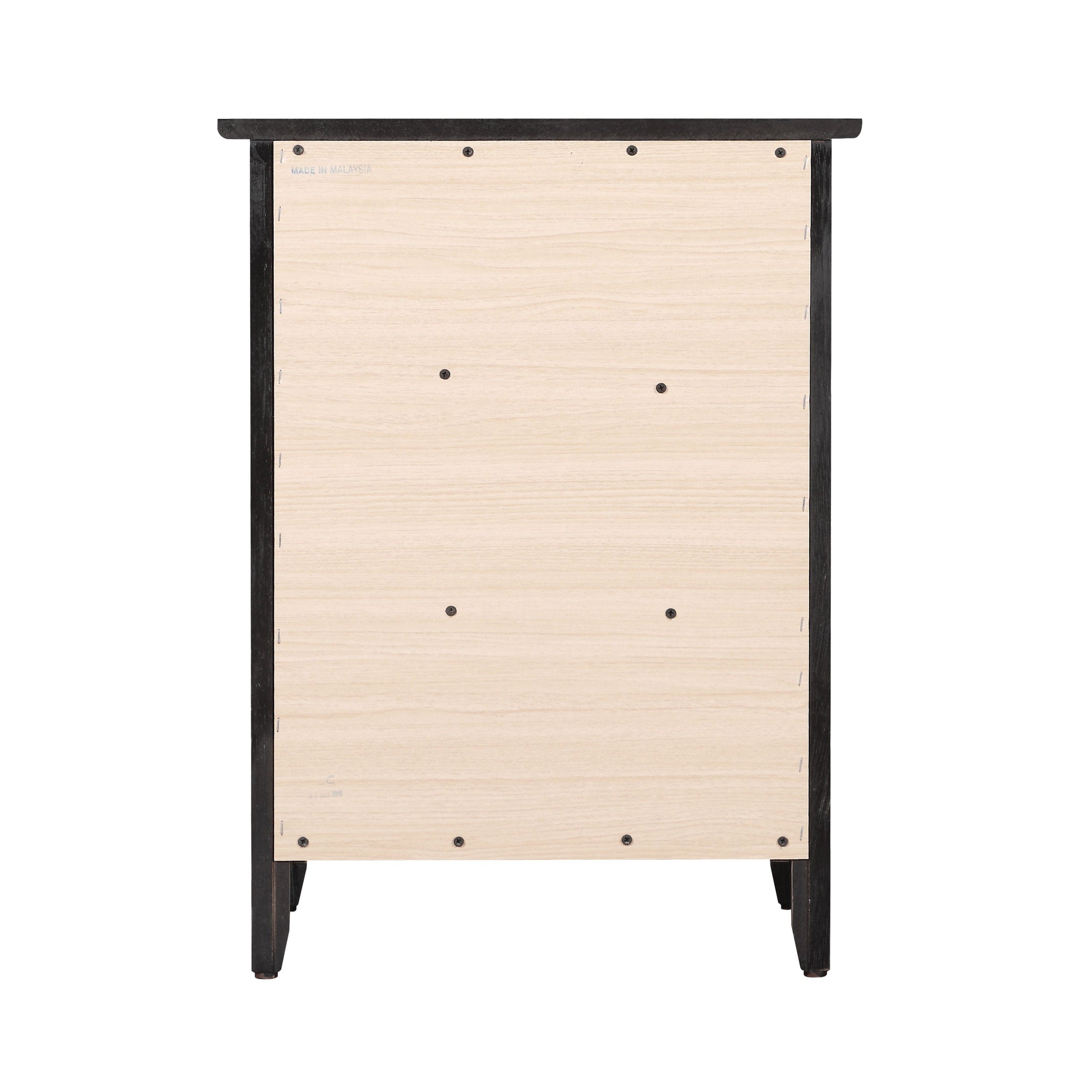 Daniel 3-drawer Transitional Wooden Nightstand