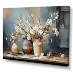 Designart Pottery And Flowers Still Life I Tree Canvas Wall Art