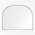 TEHOME Dezerae Large Arch Mirror for Mantel, 40'' W x 32'' H