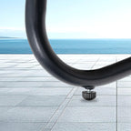 Double Papasan Chair Loveseat with Cushion, All-weather PE Rattan and Metal Frame for Indoor Outdoor