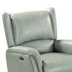 Eduardo Genuine Leather Power Recliner with USB Port Set of 2