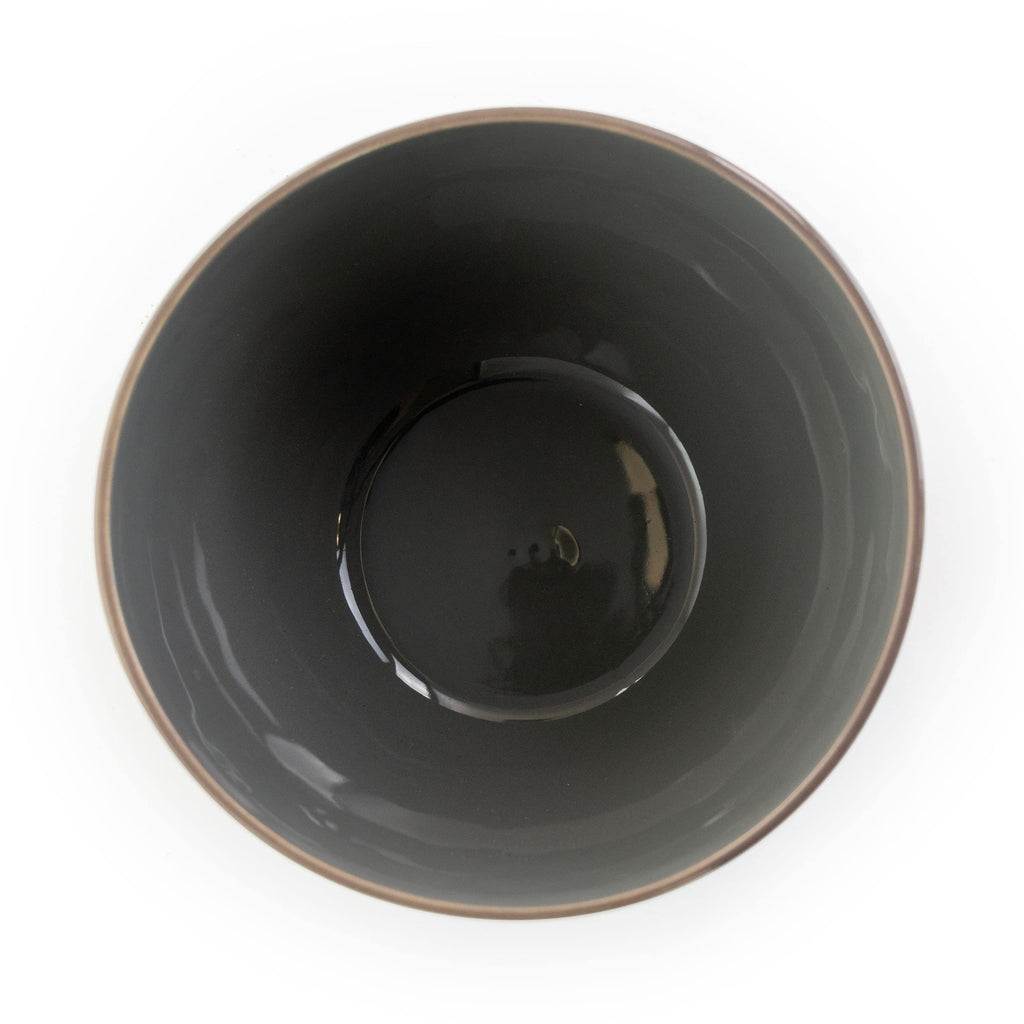 Elama Tahitian Diamond 16 Piece Stoneware Dinnerware Set in Slate