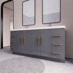 Eliza 72'' Freestanding Vanity with Double Sink