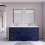 Eliza 72'' Freestanding Vanity with Double Sink