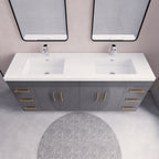 Eliza 72'' Freestanding Vanity with Double Sink