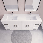 Eliza 72'' Freestanding Vanity with Double Sink