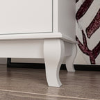 10 Drawer Double Dresser for Bedroom White Dresser Wide Storage