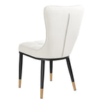 Faux Leather Upholstered Dining Chairs Set of 2/4