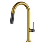 Fine Fixtures Pull Down Single Handle Kitchen Faucet