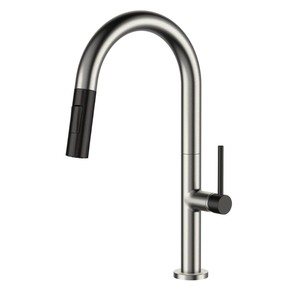 Fine Fixtures Pull Down Single Handle Kitchen Faucet