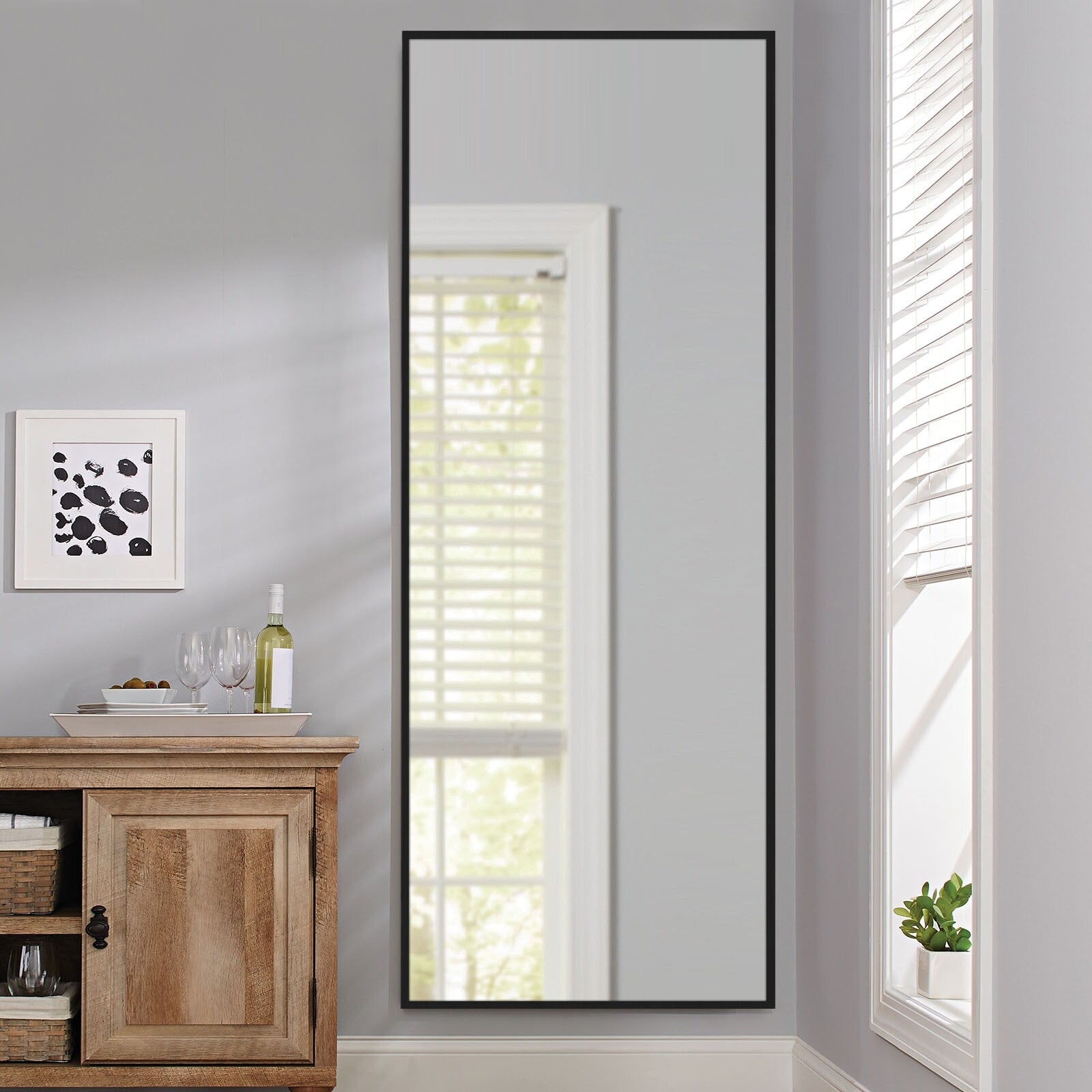 Full Length Mirror Large Wall Mounted Mirror Full Body Mirror