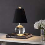 Goddard 16 Crystal Ball/Metal LED Table Lamp, By JONATHAN Y