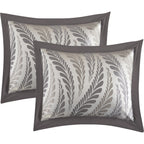 Nanshing Caspa 7 Piece Chic Leaf Design Comforter Set