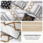 Nanshing Trina 15 Piece Boho Embroidered Comforter Set