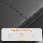 50.3 x 17.50 x 18 Upholstered Rectangular Storage Ottoman-Faux Leather