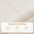 50.3 x 17.50 x 18 Upholstered Rectangular Storage Ottoman-Faux Leather