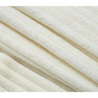 Harmonia 109 W Oversized Corduroy Sofa Bed, Deep Seat Double Lounge Chaise with 4 Pillows