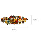 SEI Furniture Hightower Metal Wall Sculpture