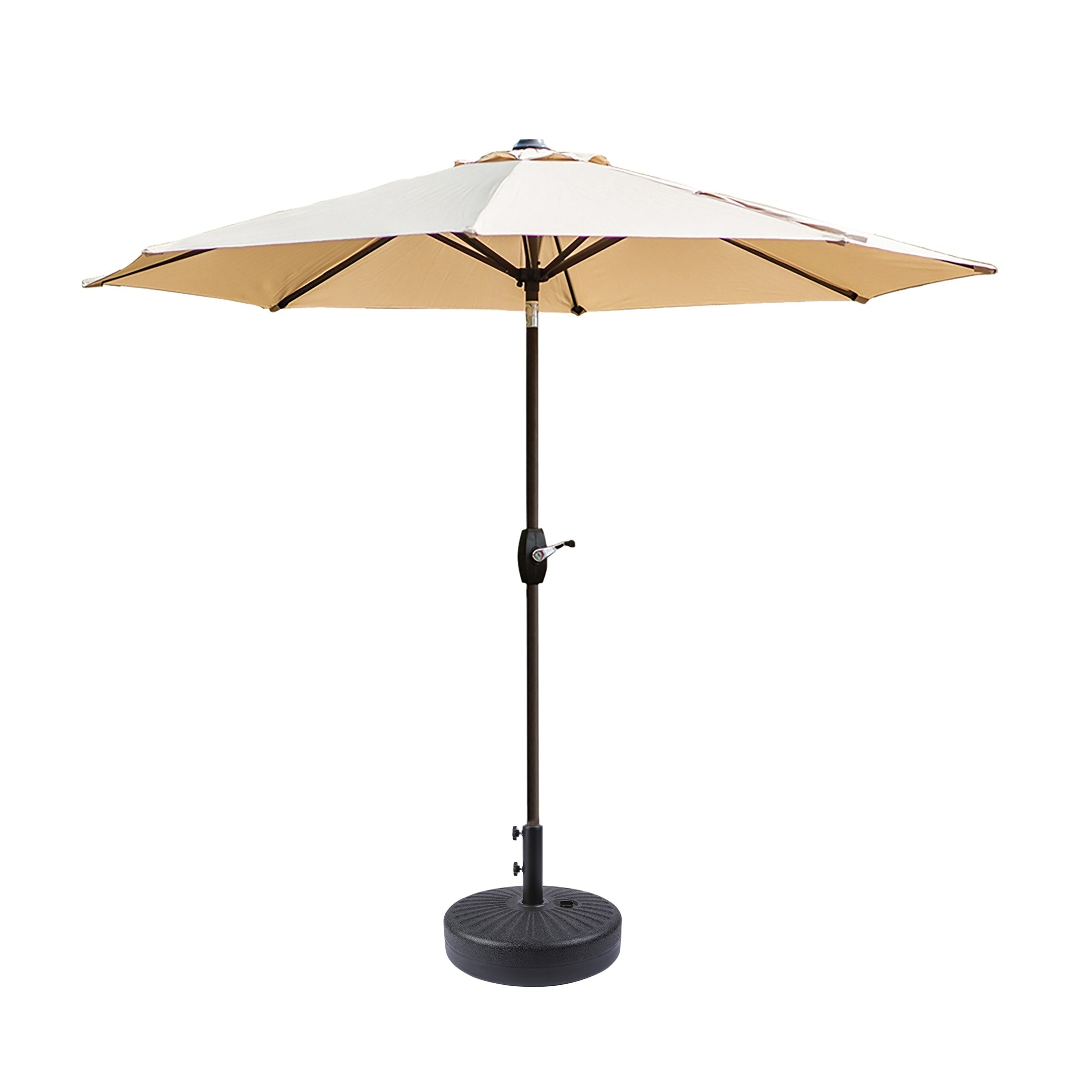Holme 9-foot Patio Umbrella and Base Stand