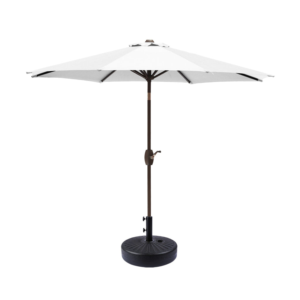 Holme 9-foot Patio Umbrella and Base Stand