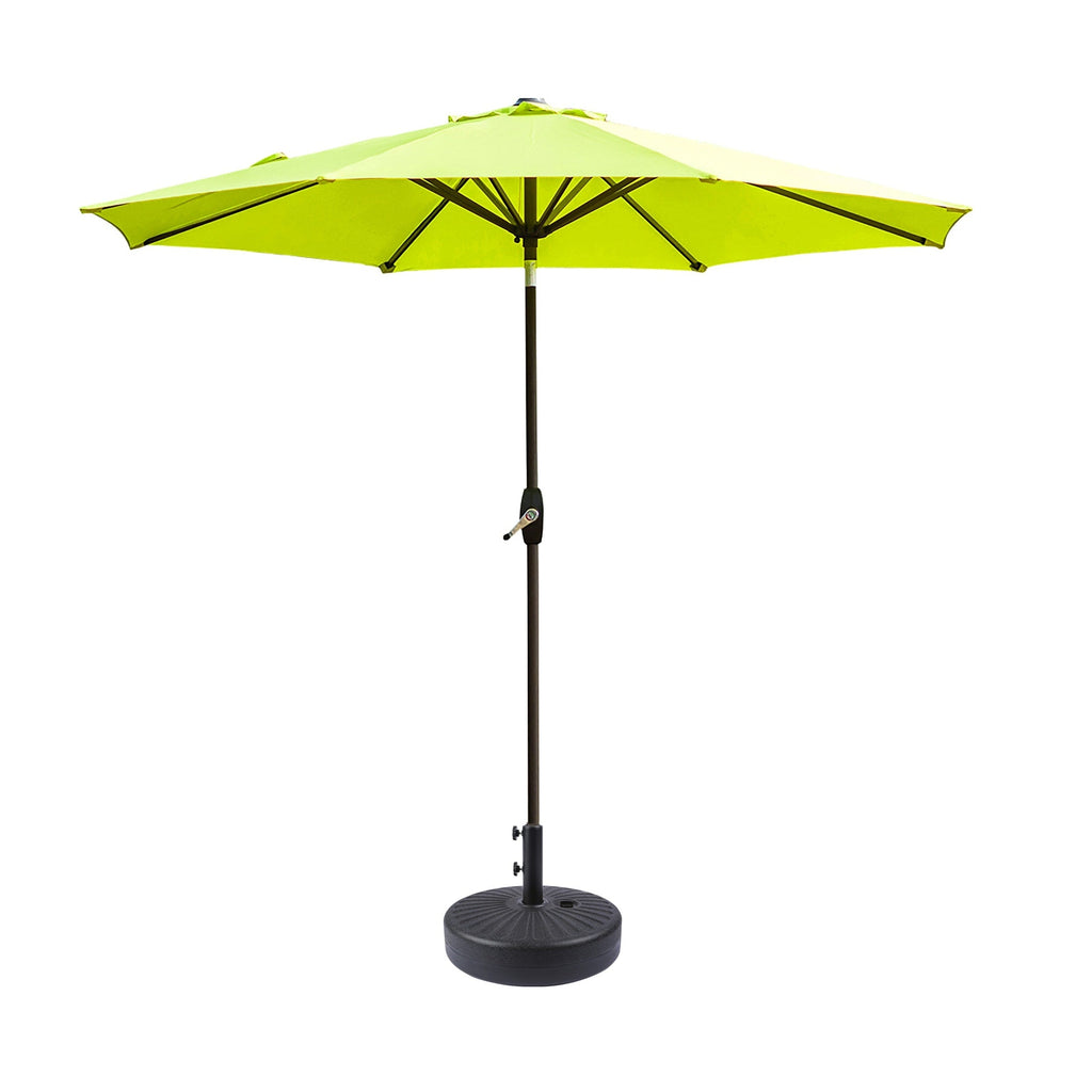 Holme 9-foot Patio Umbrella and Base Stand