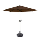 Holme 9-foot Patio Umbrella and Base Stand