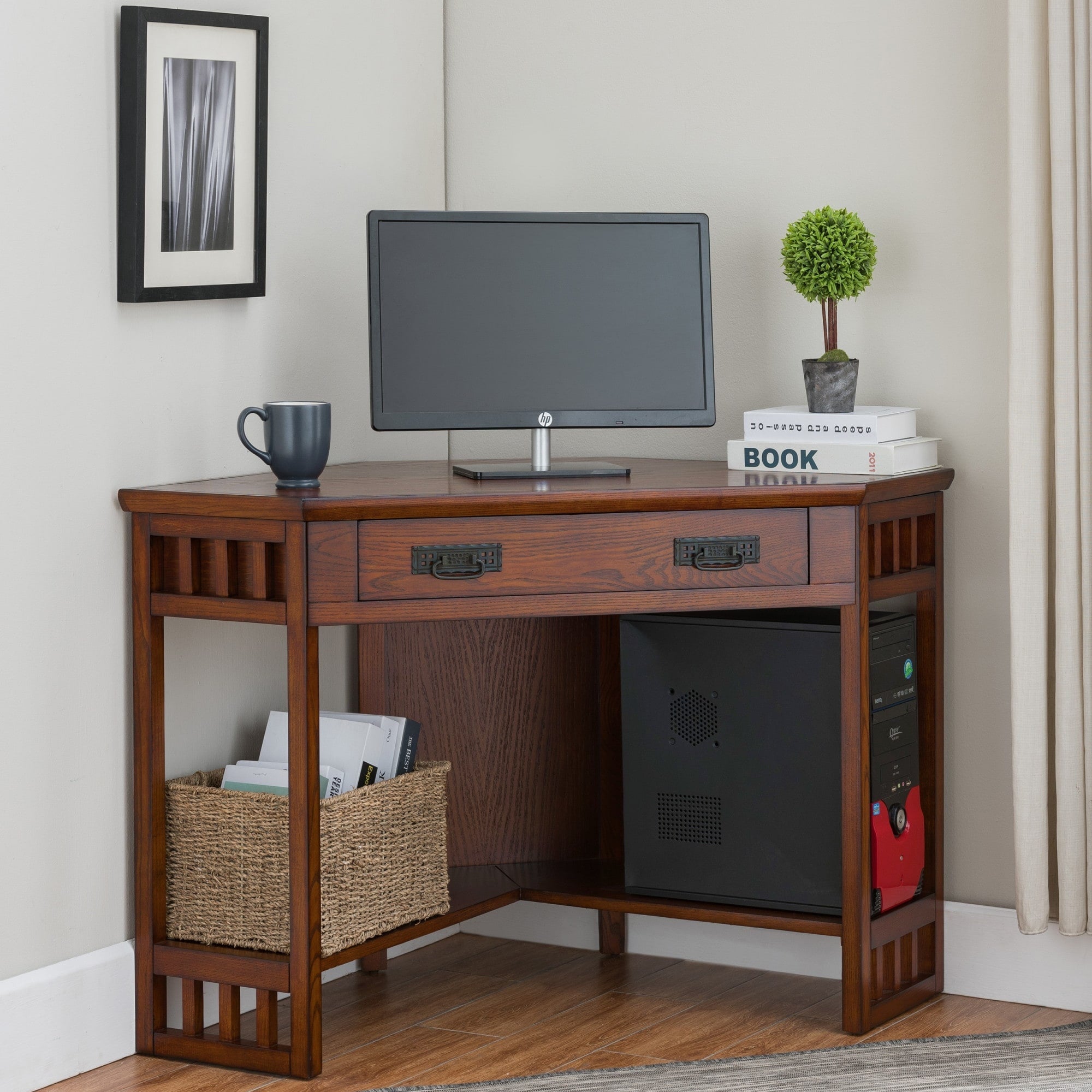 Leick Home Mission Corner Writing Desk