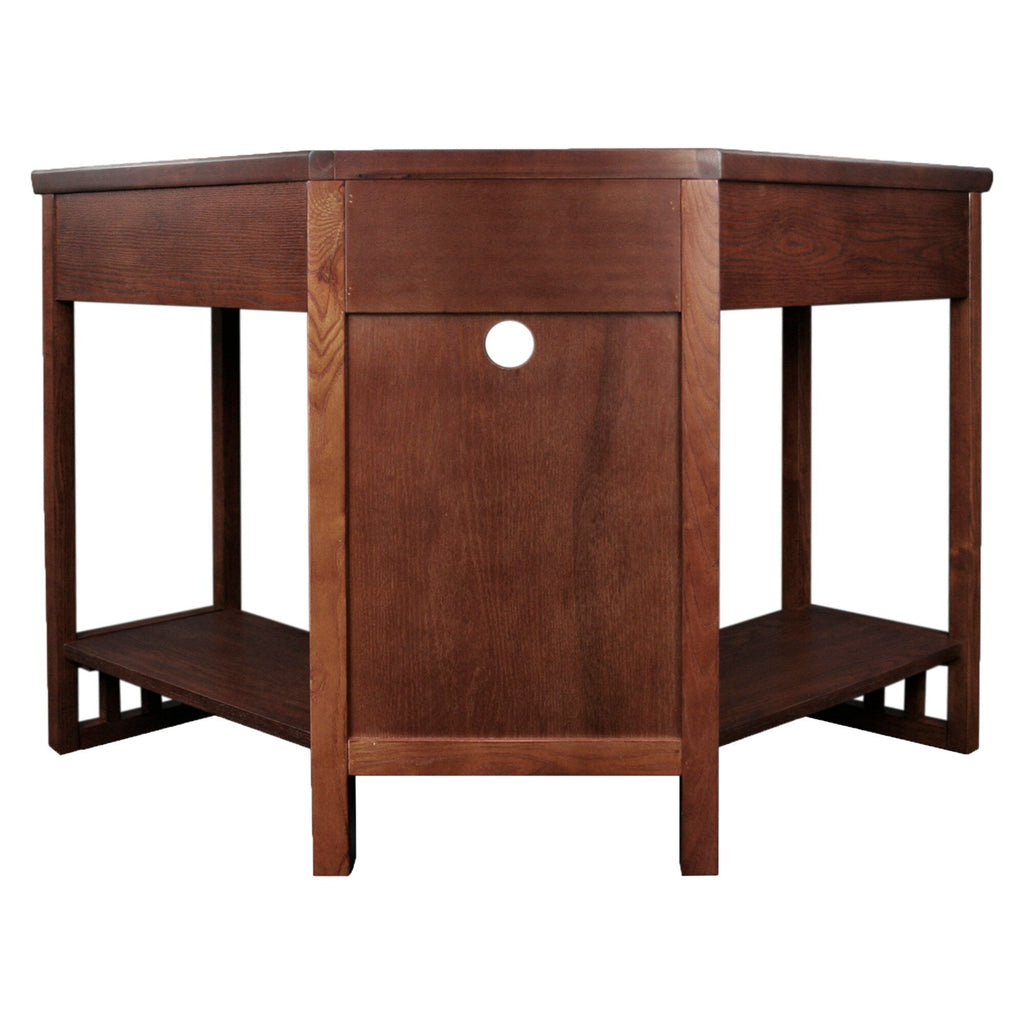 Leick Home Mission Corner Writing Desk
