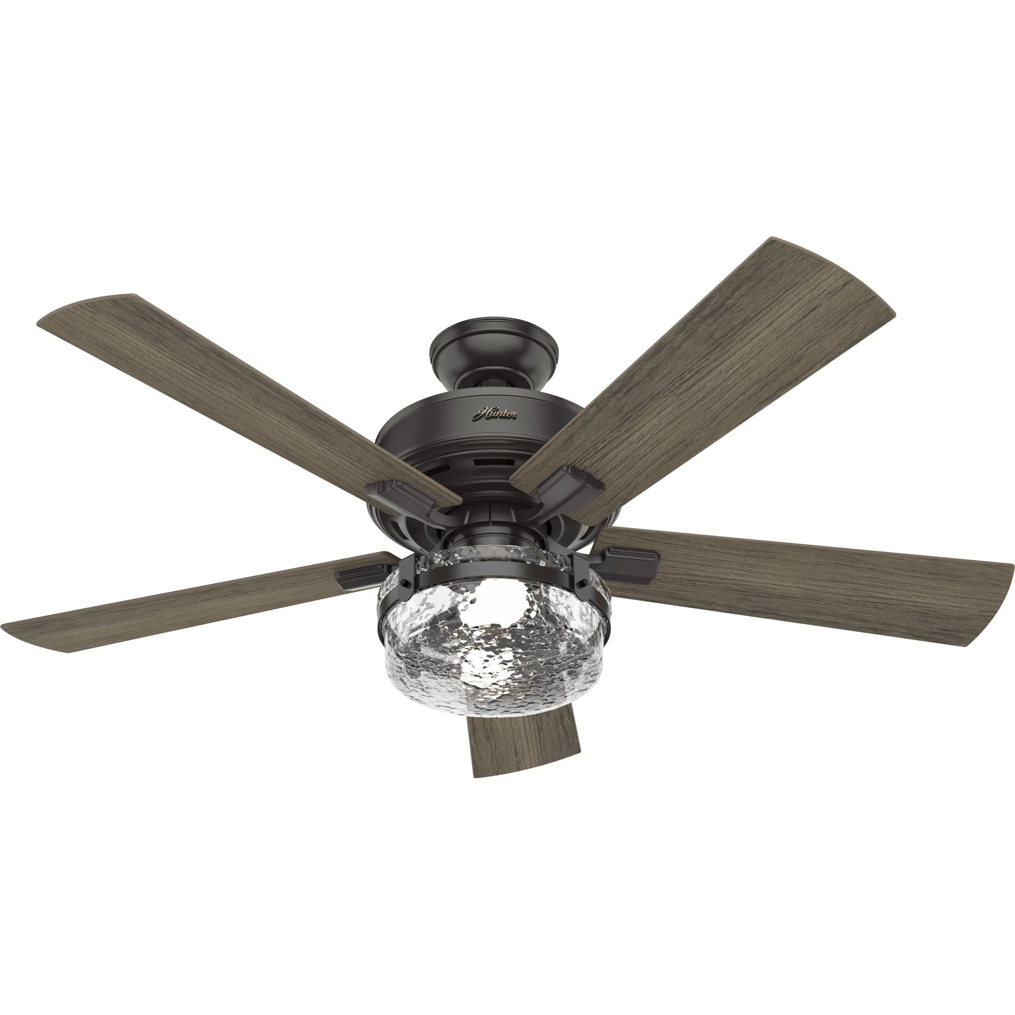 Hunter 52 Canyon Ridge Indoor / Outdoor Ceiling Fan LED Light, Handheld Remote - Farmhouse, Rustic, Industrial