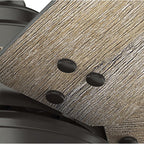 Hunter WiFi Whittington Ceiling Fan with LED Light, Handheld Remote - Windmill - Industrial, Farmhouse, Rustic - SMART FAN!