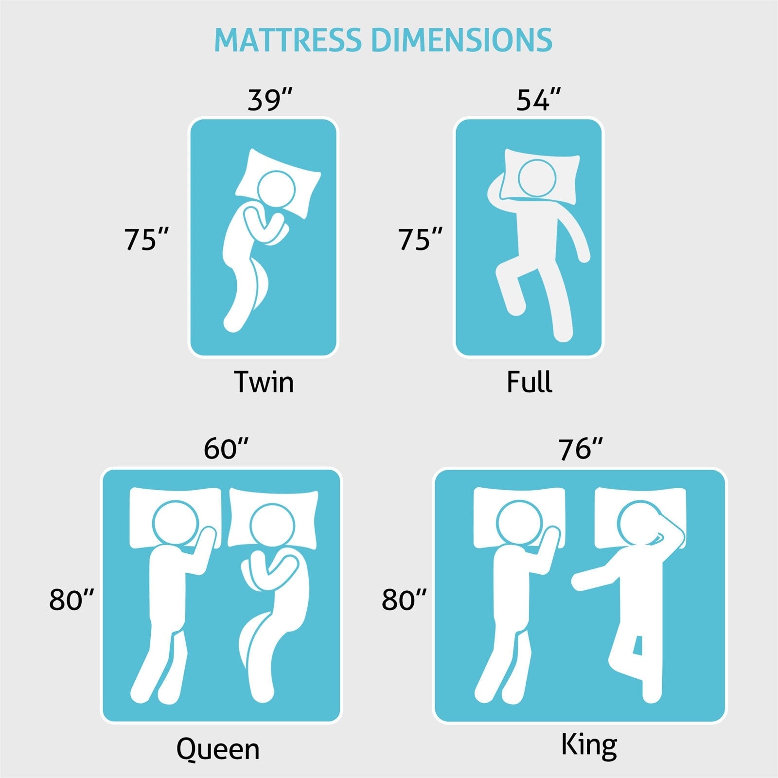 SweDrea 10in. Medium Firm Pillow Top Innerspring Mattress for Back Pain Relief and Cooling with CertiPUR-US, SGS and OEKO-TEX