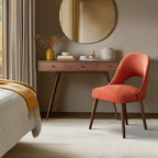 INK IVY Nola Upholstered Dining Side Chairs with Cutout Back design (Set of 2)