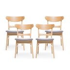 Idalia Mid-century Modern Dining Chairs (Set of 4) by Christopher Knight Home