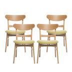 Idalia Mid-century Modern Dining Chairs (Set of 4) by Christopher Knight Home