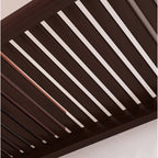 John Louis Home Solid Wood Reach-In Simplicity Closet System Espresso