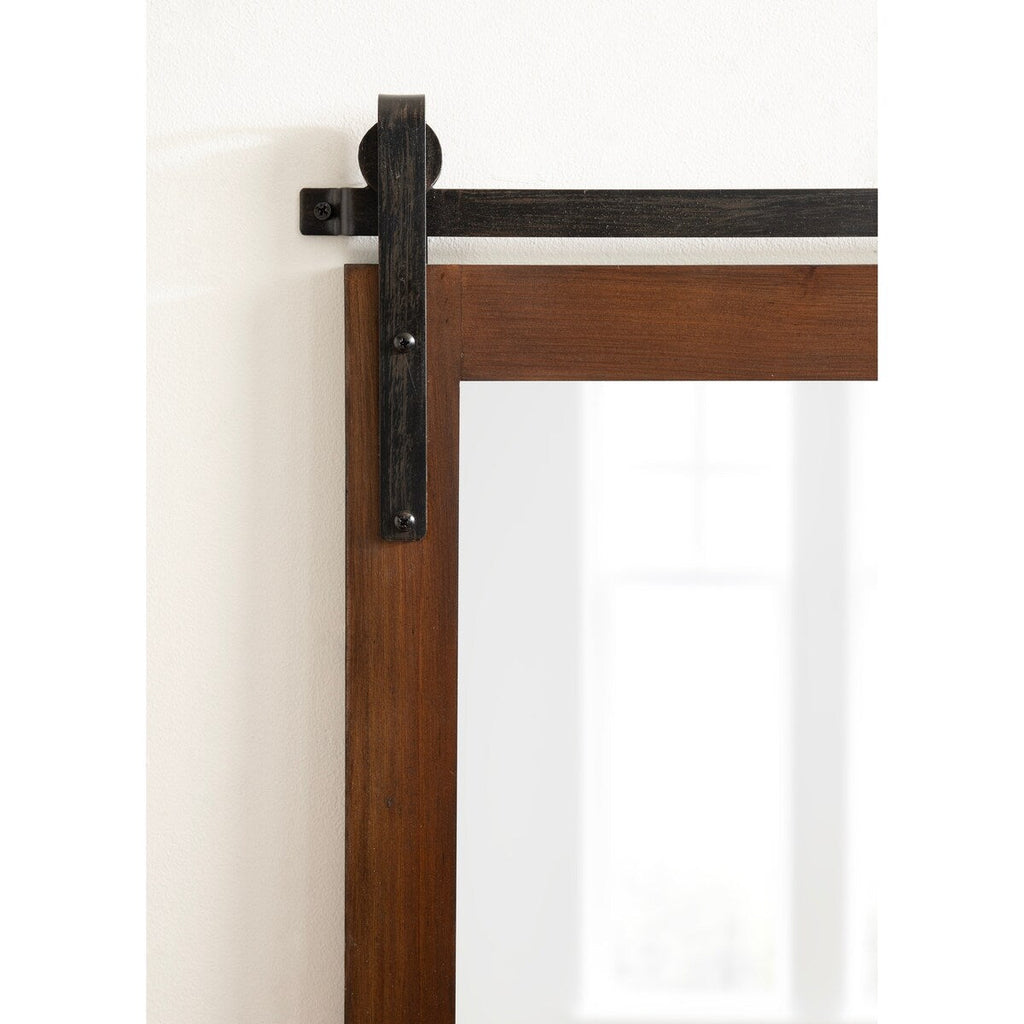 Kate and Laurel Cates Rustic Rectangular Wall Mirror