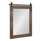 Kate and Laurel Cates Rustic Rectangular Wall Mirror