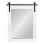 Kate and Laurel Cates Rustic Rectangular Wall Mirror