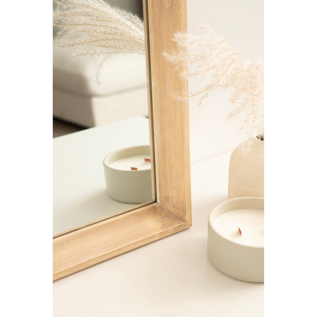 Kate and Laurel Hatherleigh Arch Wood Wall Mirror
