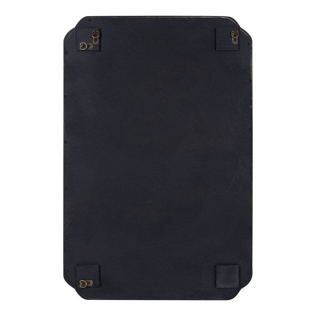 Kate and Laurel Marston Square Wood Wall Mirror