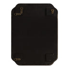 Kate and Laurel Marston Square Wood Wall Mirror