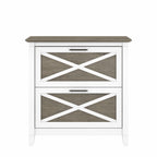Key West 2 Drawer Lateral File Cabinet by Bush Furniture