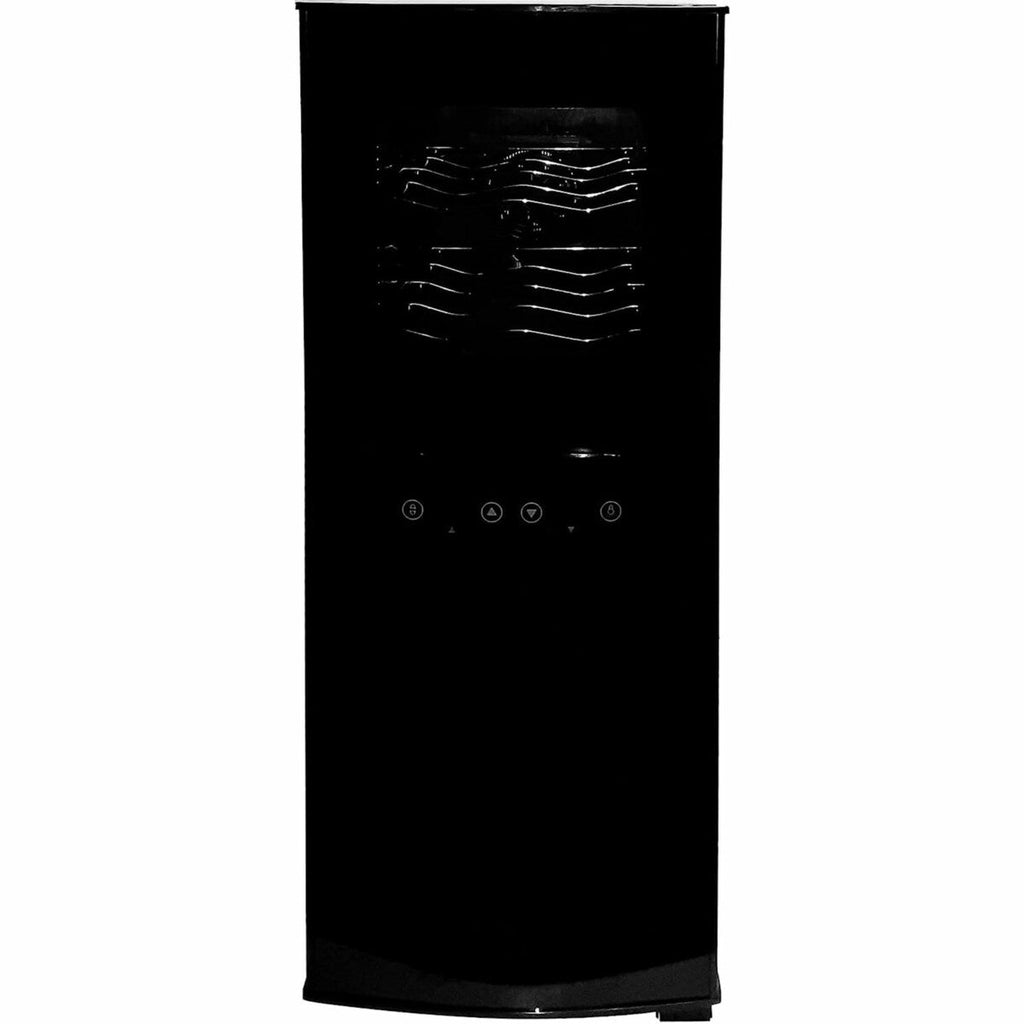Koblenz 12-Bottle Wine Cooler Free Standing Dual Zone Wine Fridge and Chiller - Black
