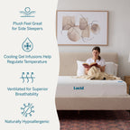 Lucid 10-inch Luxury Gel Memory Foam Mattress