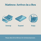 Lucid 12-inch Gel and Aloe Vera Hybrid Mattress