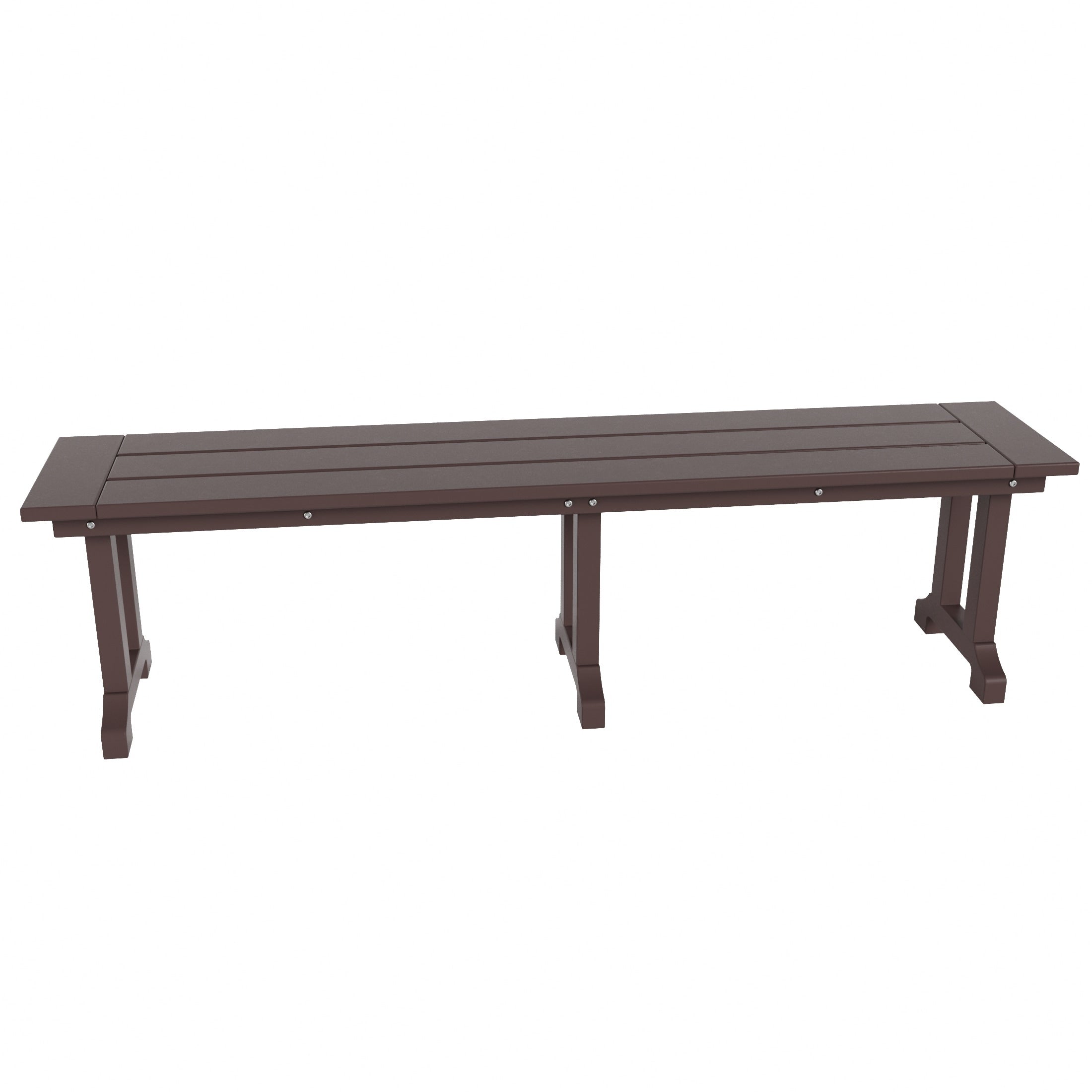 Polytrends Laguna Hdpe All Weather Outdoor Patio 65 Bench