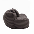 Lazy Sofa Durable Comfort Lounger High Back Bean Bag Chair Couch for Adults and Kids - 2 Seat