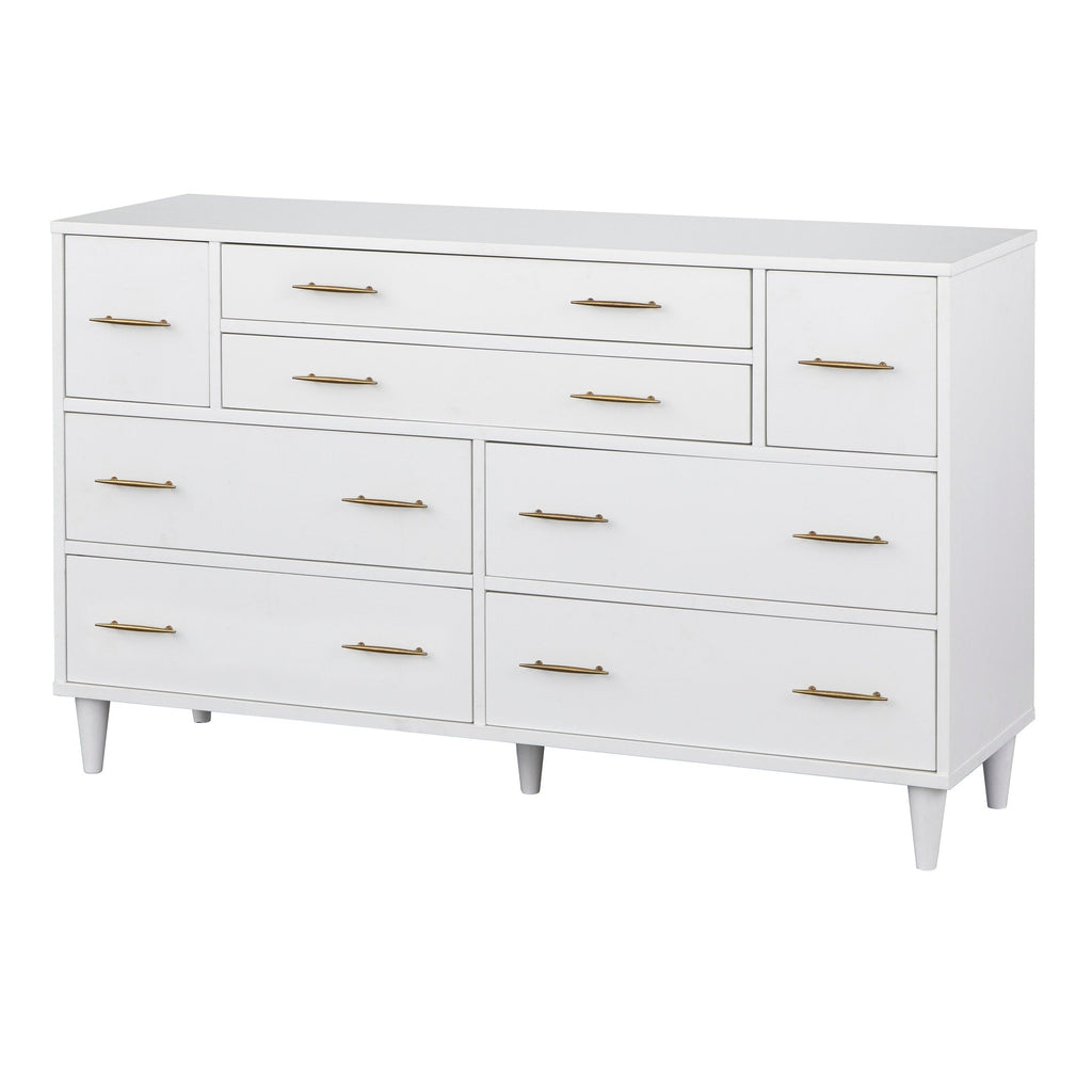 Lifestorey Ana 8-Drawer Mid-Century Modern Dresser