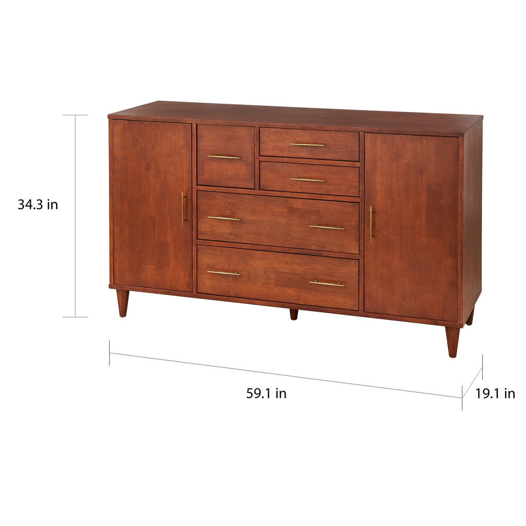 Lifestorey Ana Mid-Century Buffet/Sideboard