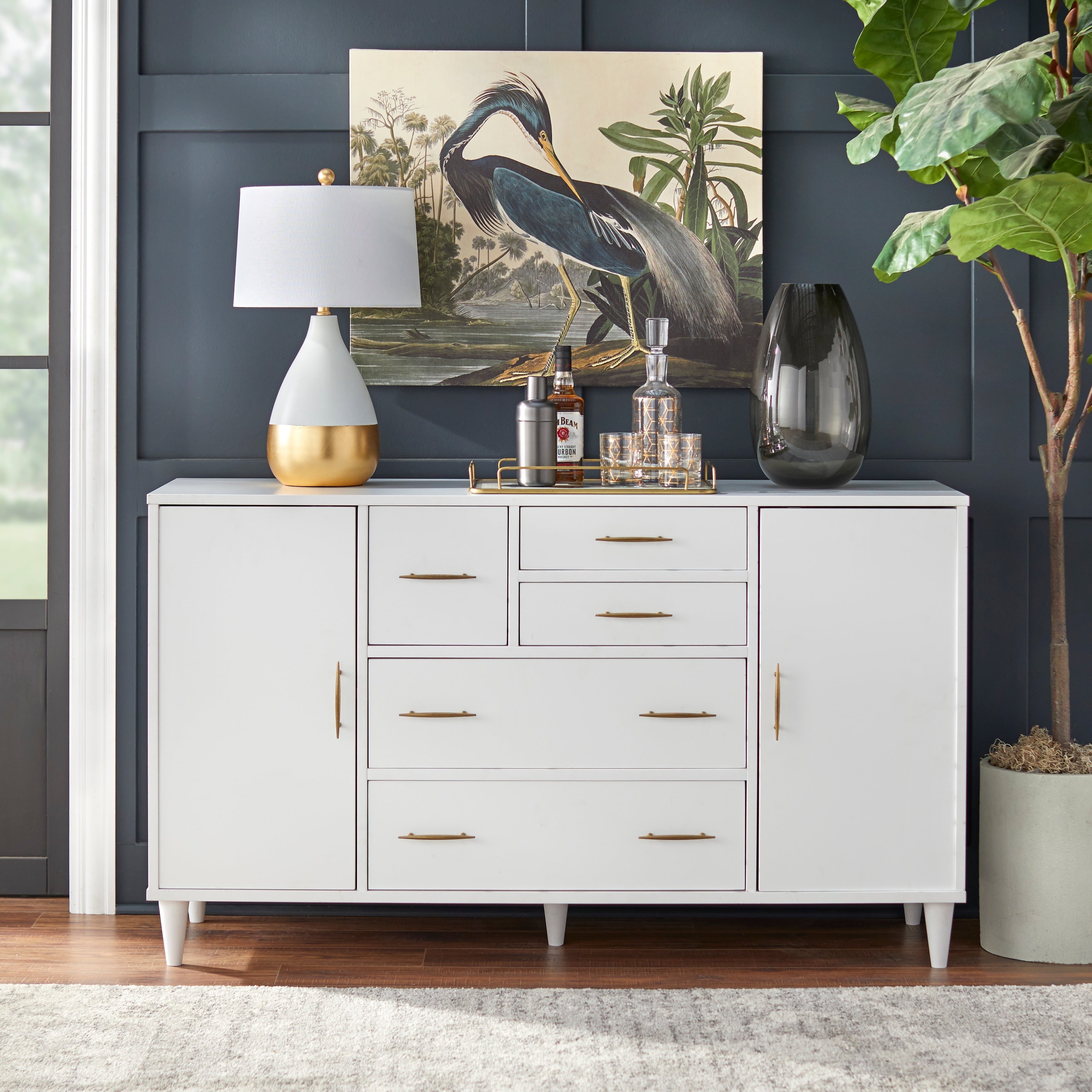 Lifestorey Ana Mid-Century Buffet/Sideboard